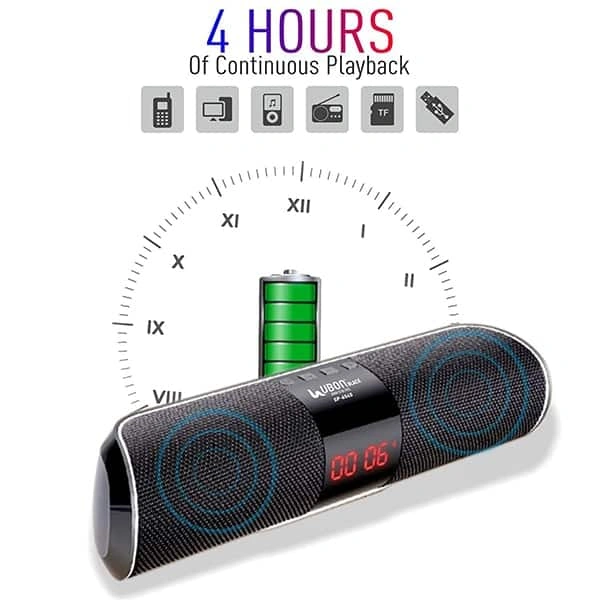 Ubon SP-6545 10W Wireless Bluetooth Speaker Rechargeable Portable Travel Speaker