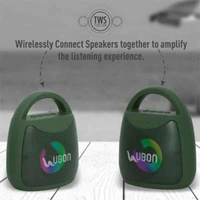 Ubon SP-6770 5 W Bluetooth Speaker (Green, 4.2 Channel)