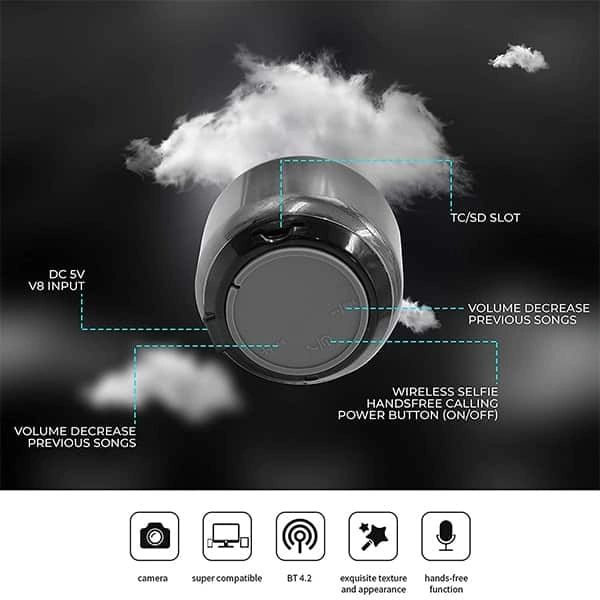 Ubon SP-85 MINI TONE 2.0 Wireless Speaker