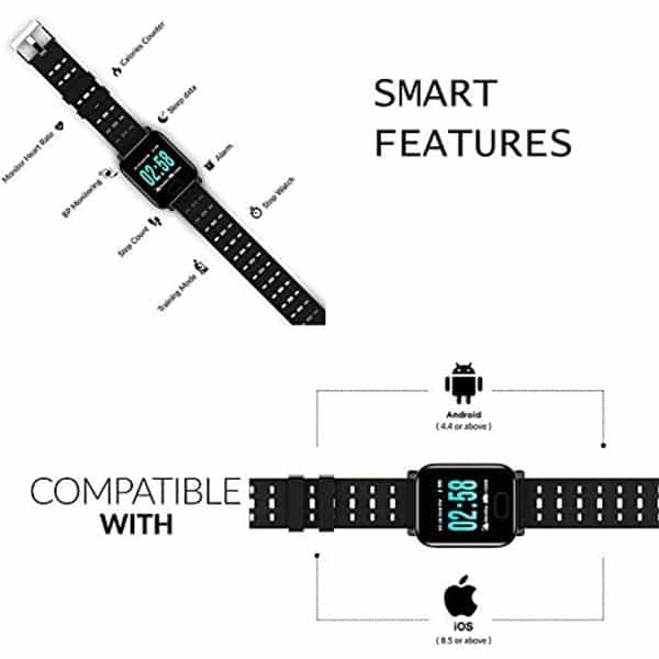 Ubon UBON SW-11 Touch Screen Smartwatch