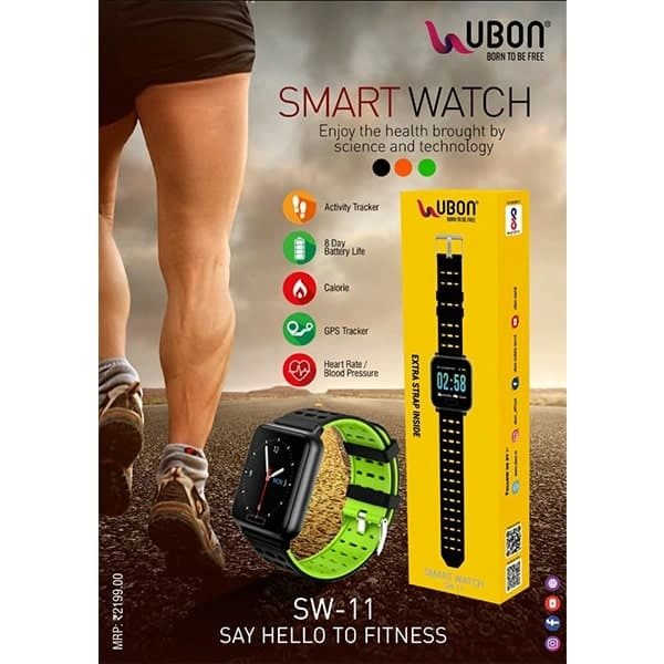 Ubon UBON SW-11 Touch Screen Smartwatch