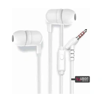 Ubon UB-760 Champ 3.5mm in-Ear Wired Earphones - Black - Black