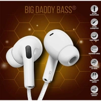Ubon UB-81 Universal Earphone With Super Extra Bass Wired Headset (White, In the Ear) - White