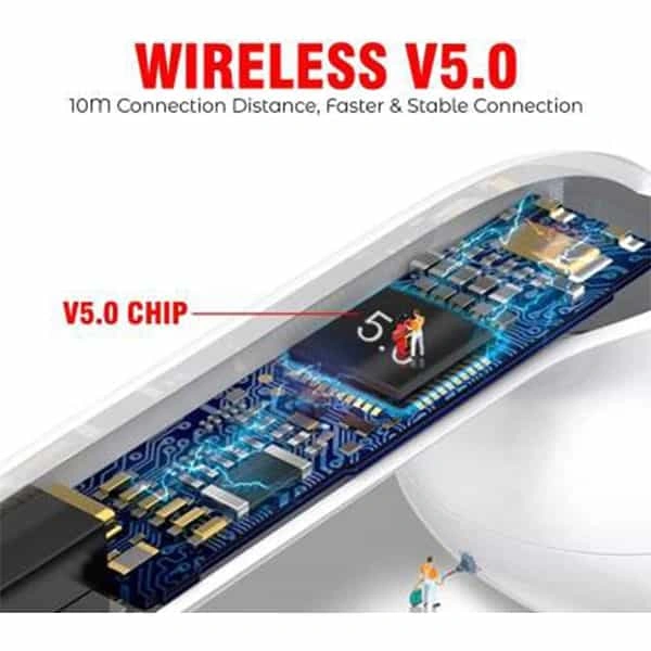 VingaJoy Vingajoy BT-240 True Wireless Bluetooth Earbuds with 16H Playtime