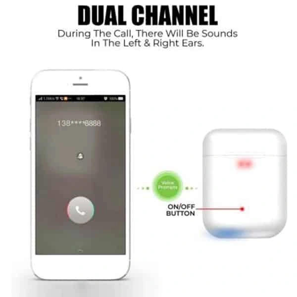 VingaJoy Vingajoy BT-240 True Wireless Bluetooth Earbuds with 16H Playtime