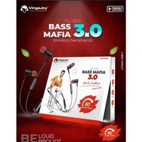VingaJoy CL-210 Wireless Earphone Neckband with 80Hrs Playtime