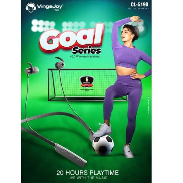 VingaJoy CL-5190 Goal Series Wireless Neckband