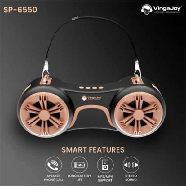 VingaJoy SP-6550 Auto Beat Portable Wireless Speaker
