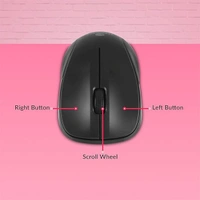 Zebronics COMPANION-107 Wireless Laptop Keyboard Mouse