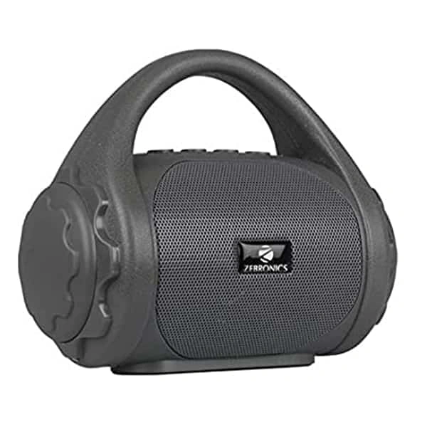 Zebronics Zeb-County 5 Bluetooth Speaker with Built-in FM Radio - Grey - Grey