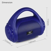 Zebronics Zeb-County 5 Bluetooth Speaker with Built-in FM Radio - Blue - Blue