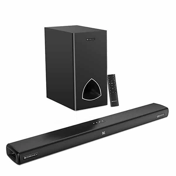 Zebronics Zeb-JUKEBAR 9001 PRO Dolby, 120W Multimedia soundbar with subwoofer