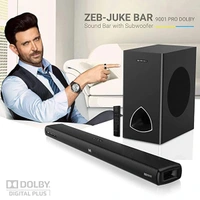 Zebronics Zeb-JUKEBAR 9001 PRO Dolby, 120W Multimedia soundbar with subwoofer
