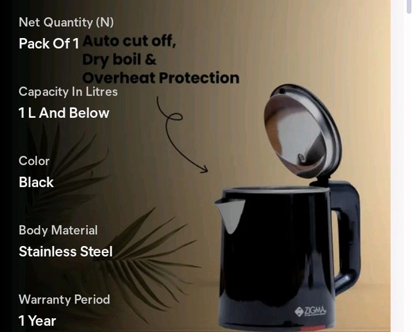 Stainless Steel Electric Kettle  - Free