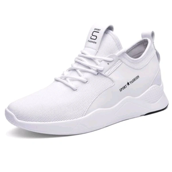 Widget Sneakers For Men (White) - White, 6 7 8 9 10