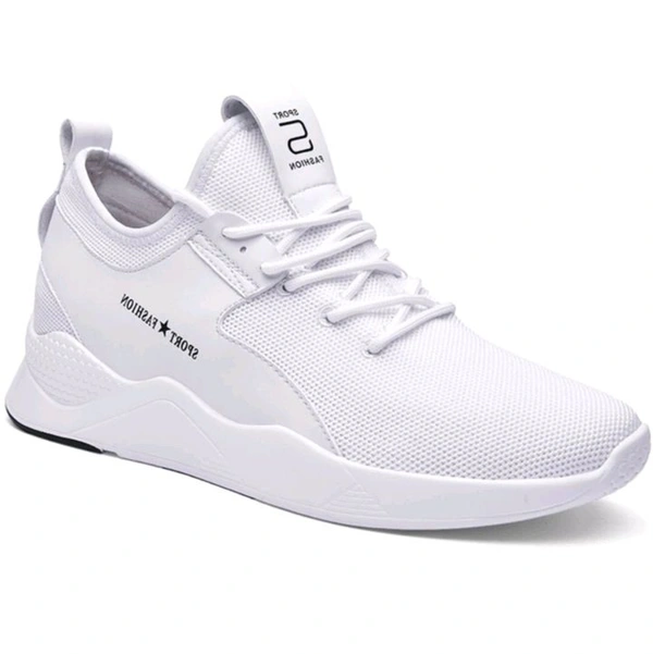 Widget Sneakers For Men (White) - White, 6 7 8 9 10