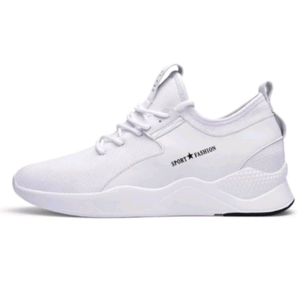 Widget Sneakers For Men (White) - White, 6 7 8 9 10