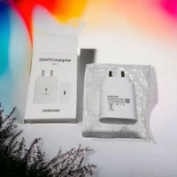 Samsung Mobile Charger PD 25 WATT Original - Black, C Type Charger
