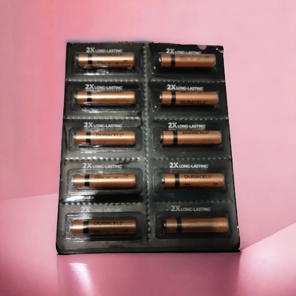 Duracell AAA 2x Long Lasting - Black