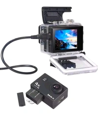 A2P Smart 4K Camera 30Fps Action Digital Camera Ultra Hd Underwater Digital Camera 170 Degree Wide Angle 98Ft Waterproof Digital Camera (4K Ac) Black Roller Camera. - Black, 10000028