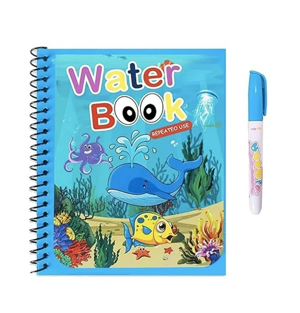 Magic water book for kids, reusable, for birthday return gifts and many more - 1000008