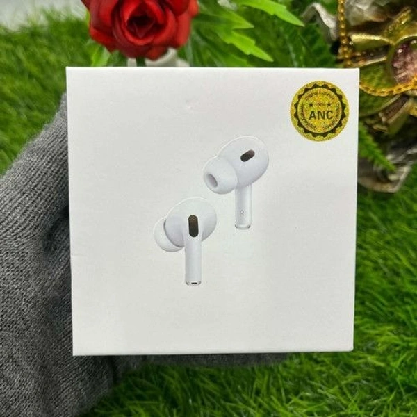 Ear Buds pro (2nd Generation Premium Bluetooth Wireless ANC Audio Features with &iOS and Android Working Features - White