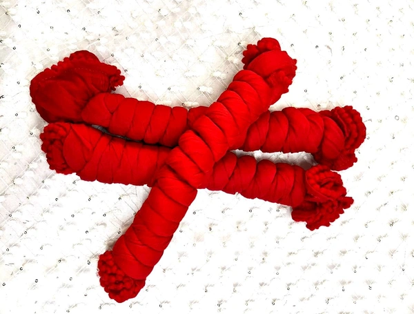 Dupatta  - Red, Free