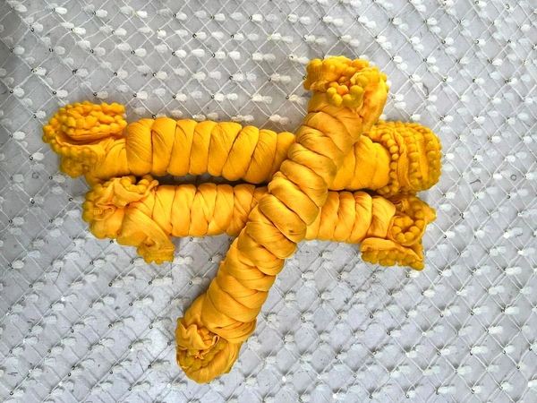 Dupatta  - Yellow, Free