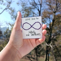 Infinity Thread DIY Card.