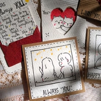 Anniversary Gift Hamper. 5 Cards And 2 Envelopes. Polaroid Photos Can Be Added Too.