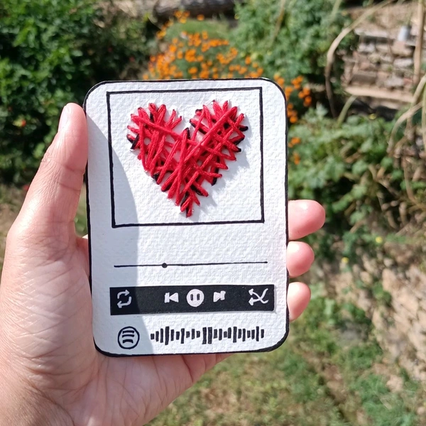 Spotify Song Card.