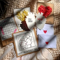 Valentine's Day Special Gift Hamper. 5 Cards With 2 Message Envelopes. Polaroid Photos Can Be Added.