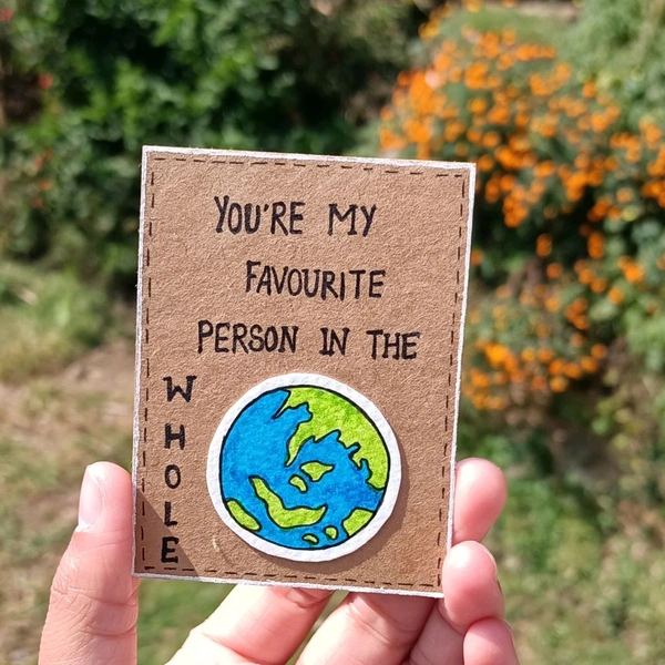 Favourite Person Card.