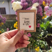 Vintage Fold Card. Comes With Personalised Message And Thread Card.