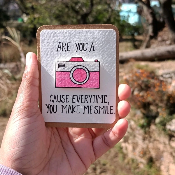 Are You A Camera? Fun Card.