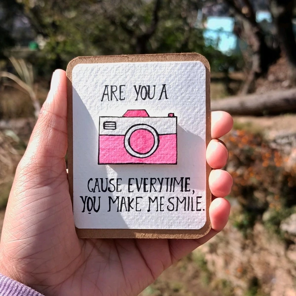 Are You A Camera? Fun Card.