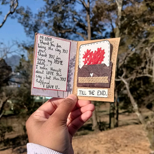 Vintage Fold Card. Comes With A Small Message Card (20-22 Words) And Envelope.
