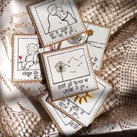 Heartfelt Gift Hamper. 6 Cards With Sweet Poetry Lines.