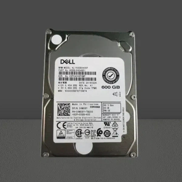 600GB SAS Hard Disk 10K 15K Dell HP (Renewed) - A, 600GB, 15K