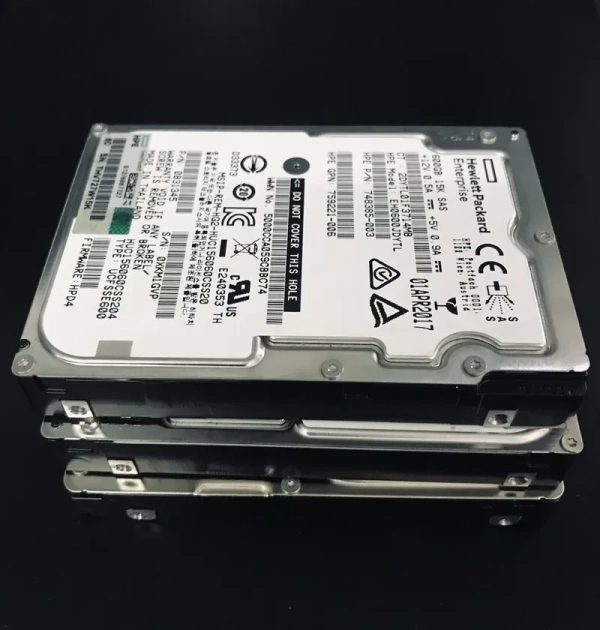 600GB SAS Hard Disk 10K 15K Dell HP (Renewed) - A, 600GB, 15K