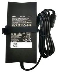Dell 130W Small Pin Original Laptop Charger (Renewed) - A