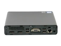 HP ProDesk 400 G3 Tiny PC (Refurbished) - Black, A, Corei3 6th, 256GB, 8GB