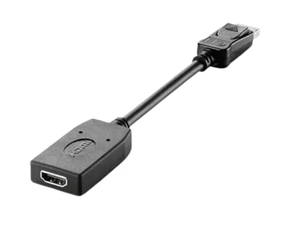 HP DP (DisplayPort) to HDMI Adapter BP937AA (Renewed)