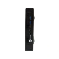 HP ProDesk 600 G2 Tiny PC (Renewed) - Black, A, Corei3 6th, 256GB, 8GB