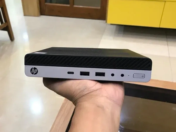 HP EliteDesk 800 G3 Tiny PC (Renewed) - White, A, Corei3 6th, 256GB, 8GB