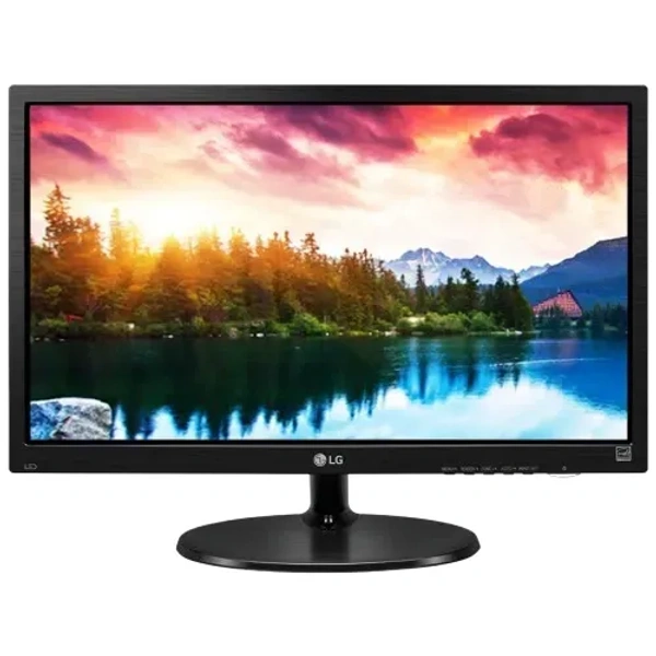 LG 18.5 Inch 19M38LB Monitor (New) - Black, A, 18.5
