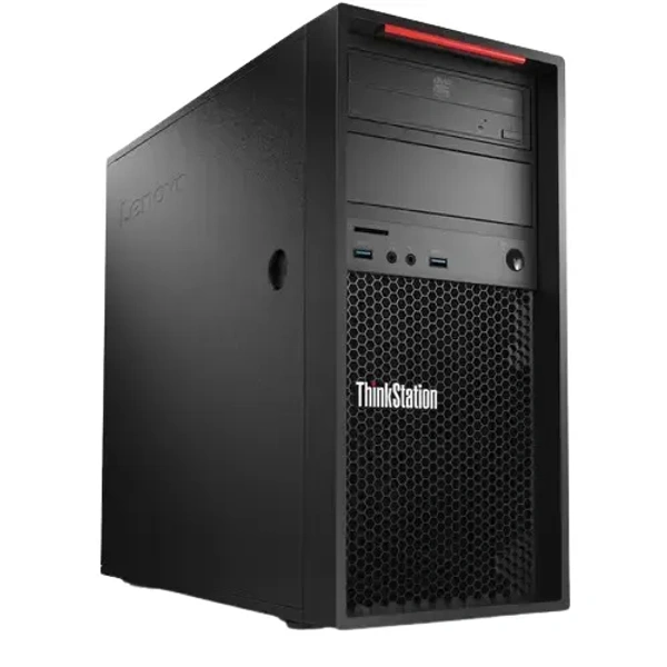 Lenovo ThinkStation P320 Full Tower (Refurbished) - Black, A, Corei5, 1TB HDD & 256GB M.2, 32GB