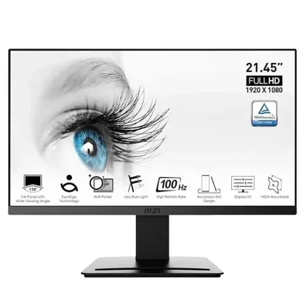 MSI PRO MP223e2 Full HD 21.5 inch Monitor (NEW) - Black