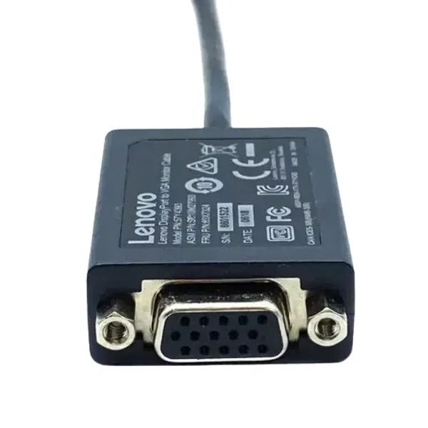 Lenovo DP (DisplayPort) to VGA Adapter (Renewed)