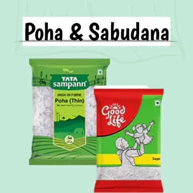 Poha & Sabudana